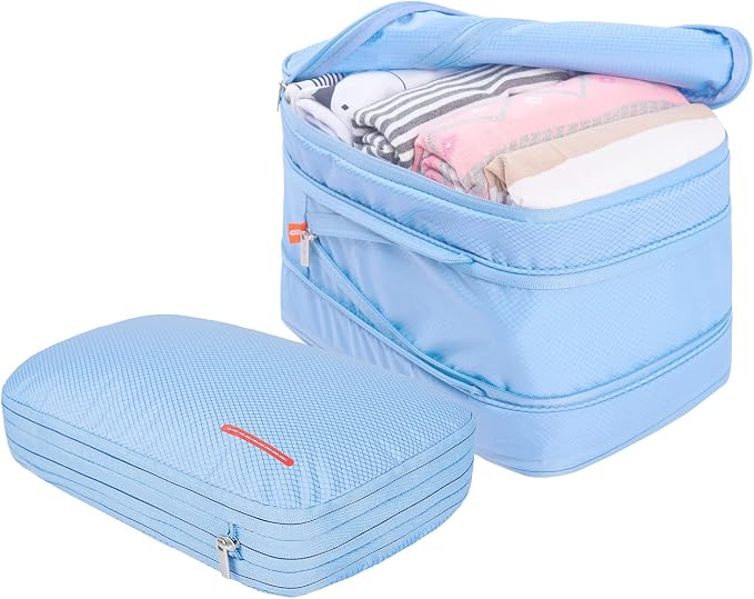 Bee Nesting Waterproof Compression Packing Cubes, Travel Packing organizers by BeeNesting