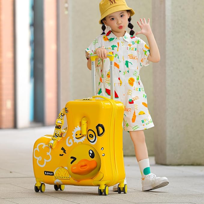 Kids' Lightweight Ride on Luggage - Image 9