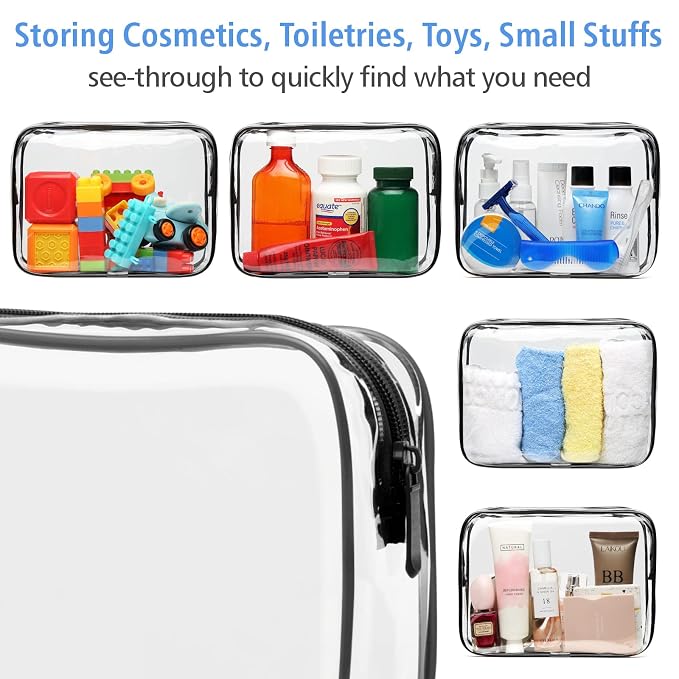PACKISM Clear Makeup Bags - Image 5
