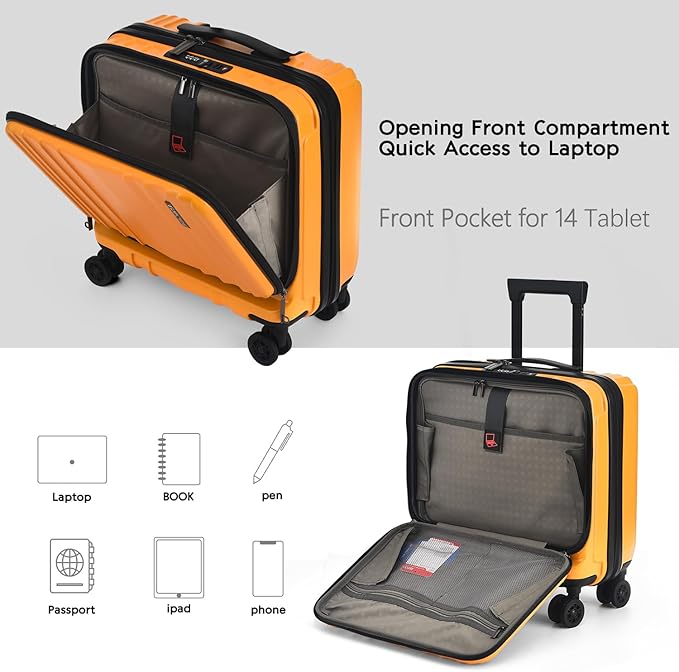 TydeCkare 16" Carry on Luggage - Image 4