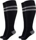 Momcozy Compression Socks for Women Wide Calf, 15-20mmHg Knee High Support by Momcozy
