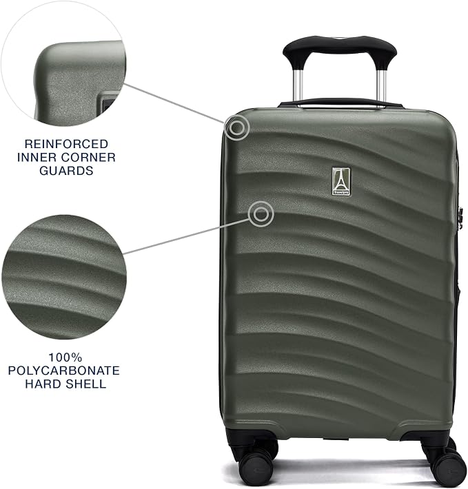 Travelpro Maxlite Air V2 Hardside Expandable Carry on Luggage, 8 Spinner Wheels - Image 3