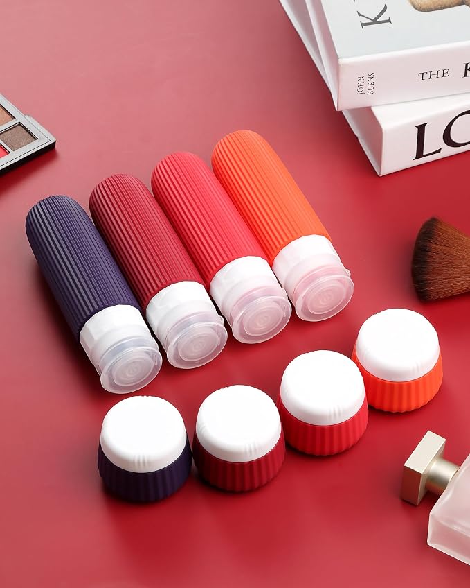 Travel Bottles for Toiletries 8 Pack, TSA Approved 3 oz Travel Containers - Image 6