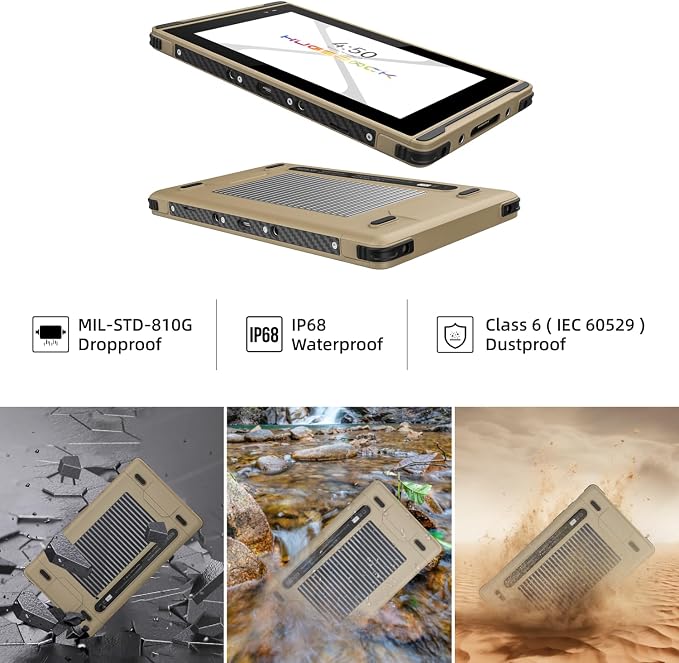 X7 Rugged Tablet 7 inch, 2600nit Sunlight Readable, 8+128GB Android 13 - Image 8