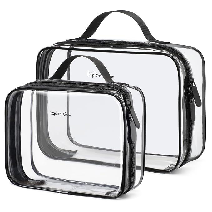 PACKISM Clear Makeup Bag by Packism