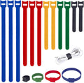 200PCS Reusable Cable Ties Wire Ties Cord Organizer Cable Organizer Adjustable by SyncYourLifeWithMVYC