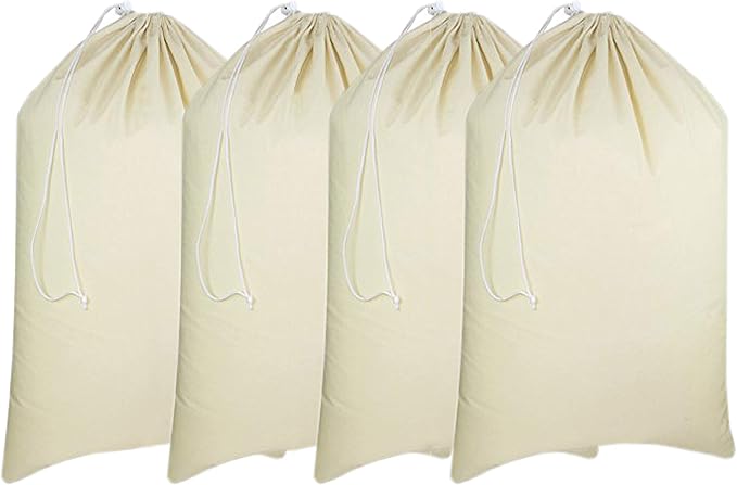 Urban Villa Laundry Bags Canvas Dirty Clothes Travel Laundry Bag Machine by CottonTrends
