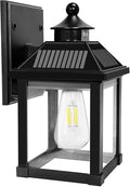 Solar Wall Lights Outdoor, Dusk to Dawn Motion Sensor Lights Waterproof by Kuniwa