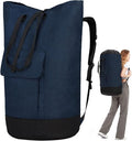 Laundry Bag Backpack Extra Large, Heavy Duty Laundry Bag by Azhido