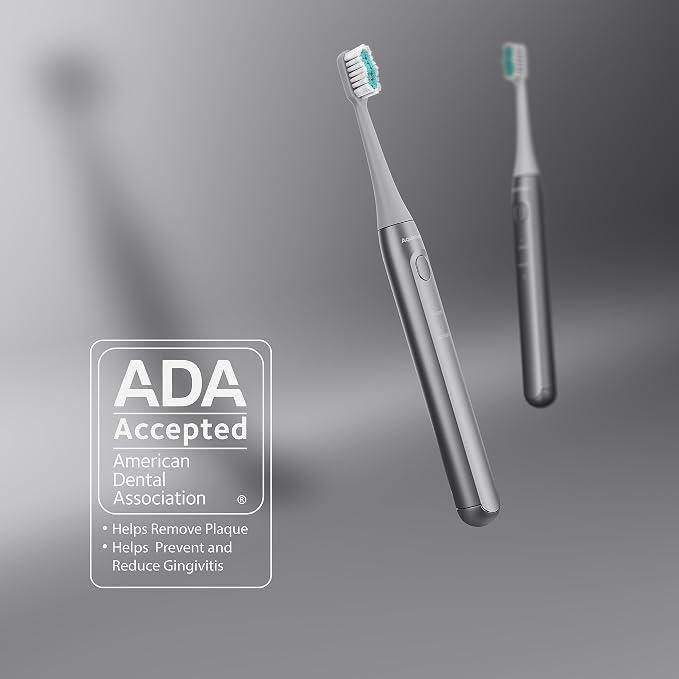 Aquasonic Icon ADA-Accepted Rechargeable Toothbrush | Magnetic Holder & Slim - Image 7