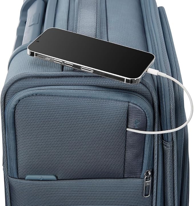Samsonite UpLIFT Lightweight Large Checked Softside 3-Piece Luggage Set - Image 3