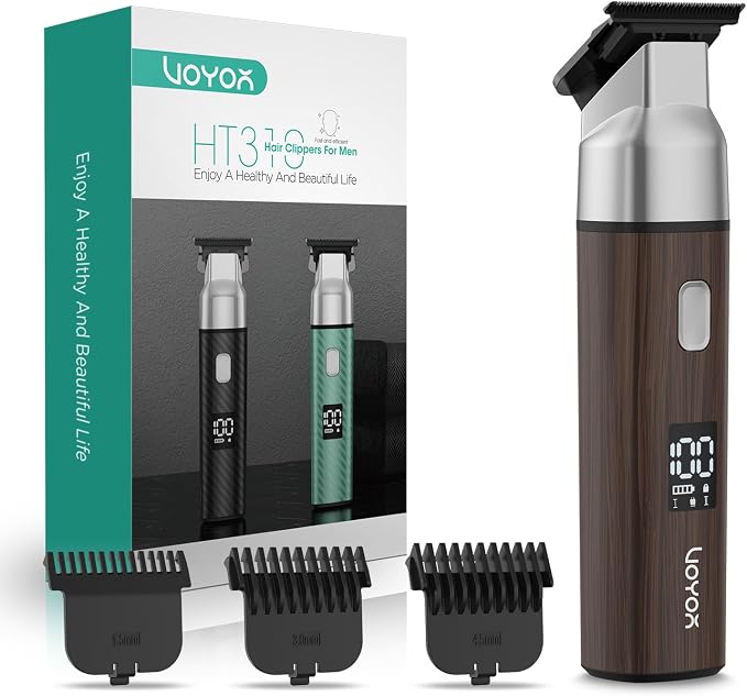 VOYOR Body Hair Trimmer for Men, Electric Razor, Versatile Groin & Body Trimmer by VOYOR