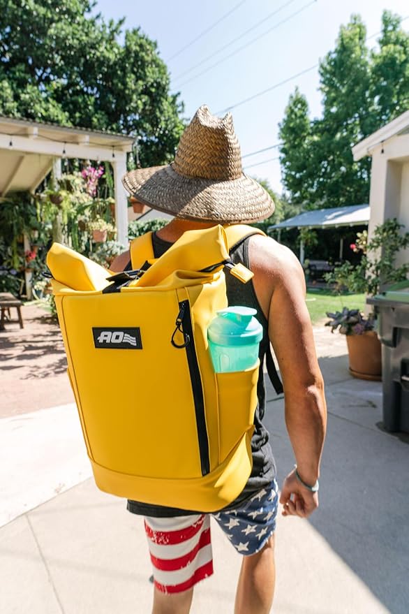 AO Coolers Nomad Backpack Cooler, Waterproof Roll-Top - Image 7