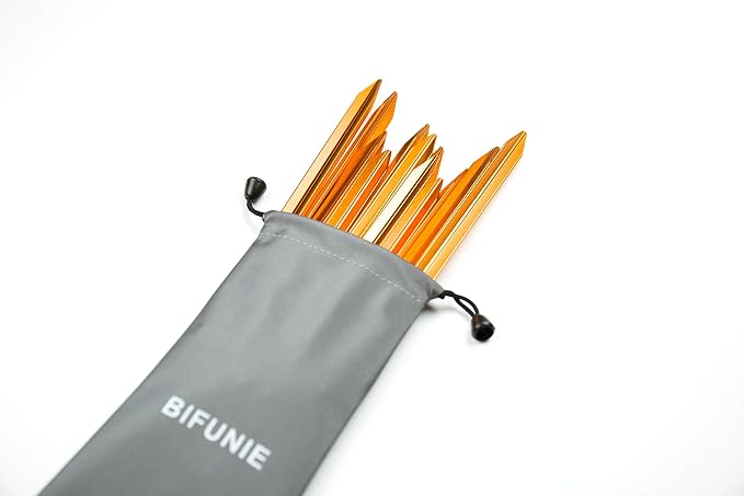 Aluminum Alloy Tent Stakes Pegs, Lightweight Metal Stakes Pegs - Image 4
