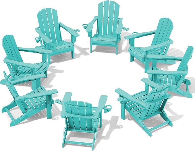 SERWALL Adirondack Chair with Cup Holders by SERWALL