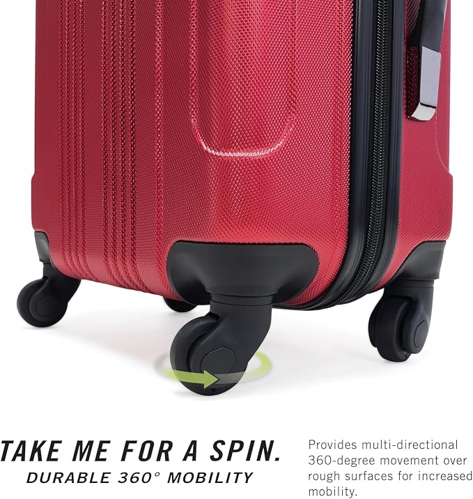 Kenneth Cole REACTION Out of Bounds Lightweight Hardshell 4-Wheel Spinner - Image 5