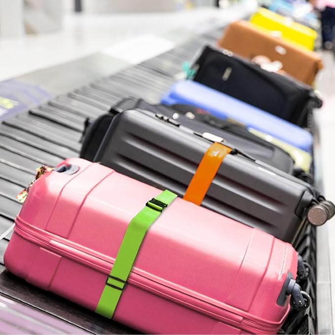 Luggage Straps for Suitcases TSA Approved, Travel Belt Suitcase Belt, Suitcase - Image 8