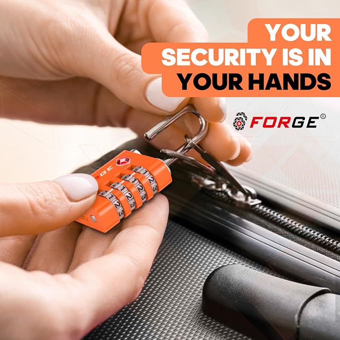 Forge Dual-Opening: Key or Combination Access Lock, TSA Approved Locks - Image 8