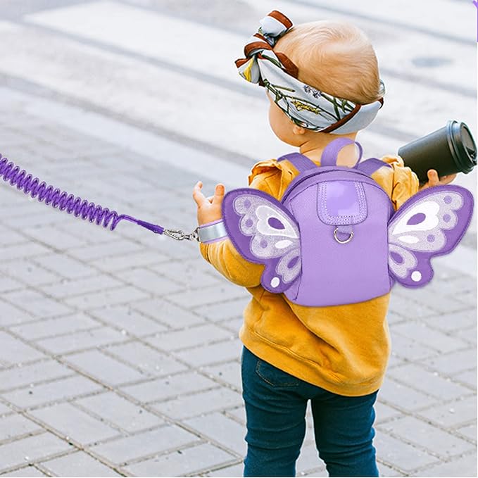 Accmor Toddler Harness Backpack Leash, Cute Butterfly Kid Backpacks - Image 6