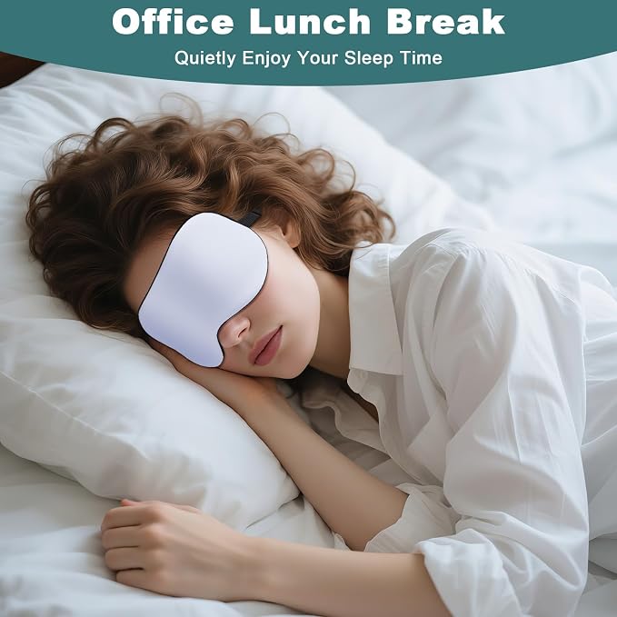 Sleep Mask, Real Natural Pure Silk Eye Masks - Image 5