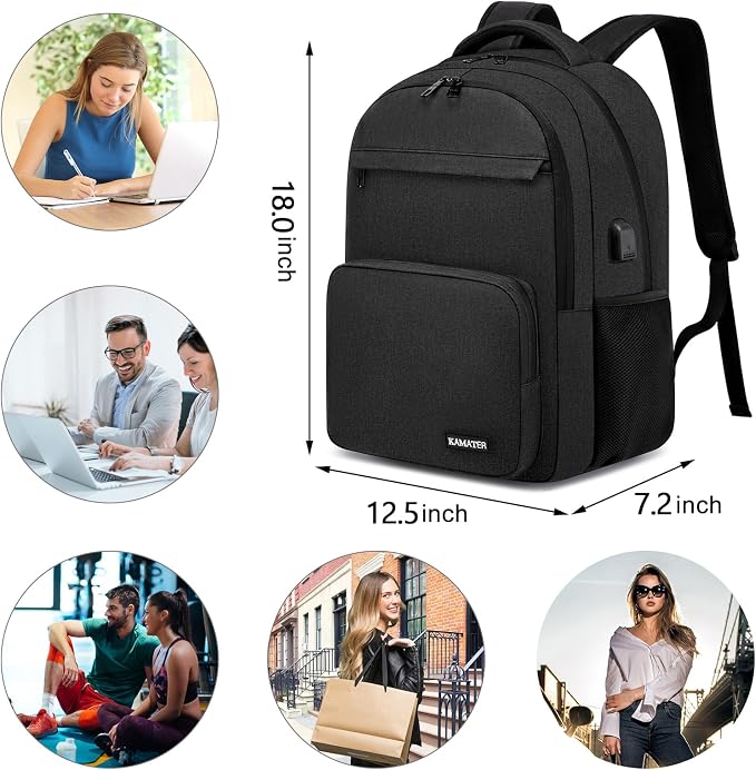 School Backpack for Teen Boys & College Students - Image 4