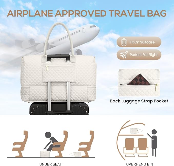 Travel Overnight Bag Weekender Bags - Image 8
