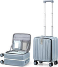 Hanke 16 Inch Underseat Carry On Suitcases by Hanke