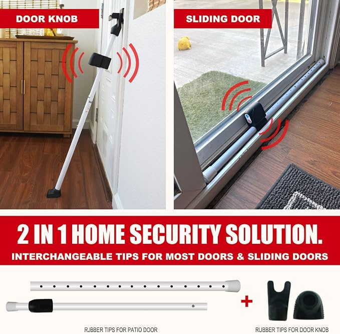SECURITYMAN 2-in-1 Door Security Bar - Image 2