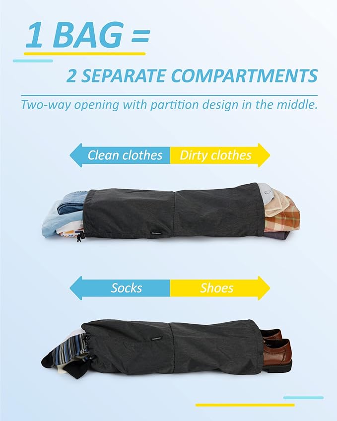 BAGSMART 6 Set Compression Packing Cubes - Image 4