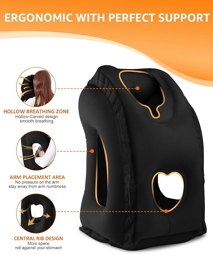 Sunany Travel Pillow, Inflatable Neck Pillow Used - Image 3