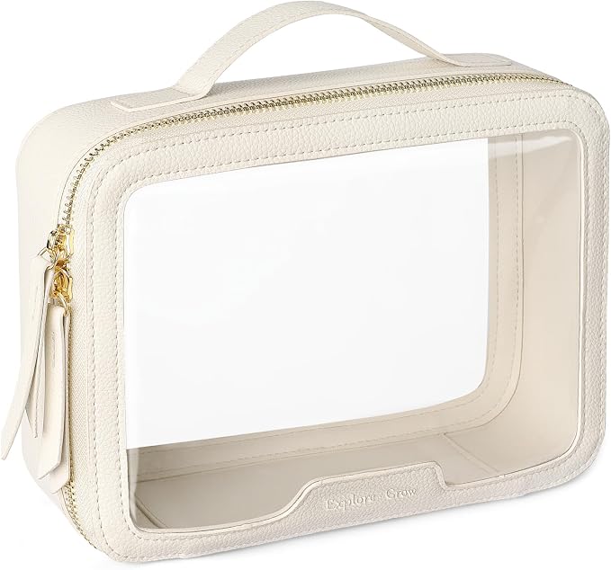 PACKISM Large Clear Makeup Bag by Packism