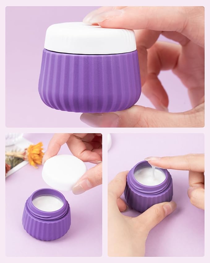 Travel Containers for Toiletries 4 Pack, TSA Approved Travel Size Toiletries - Image 3