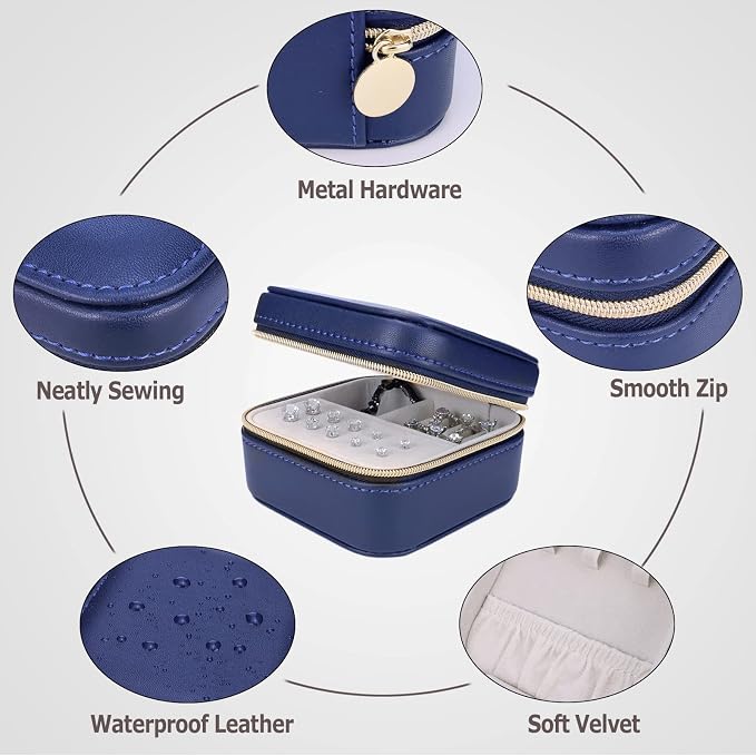 Travel Small Portable Mini Jewelry Case - Image 4