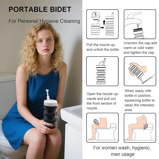 Collapsible Handheld Bidet Portable - Image 7