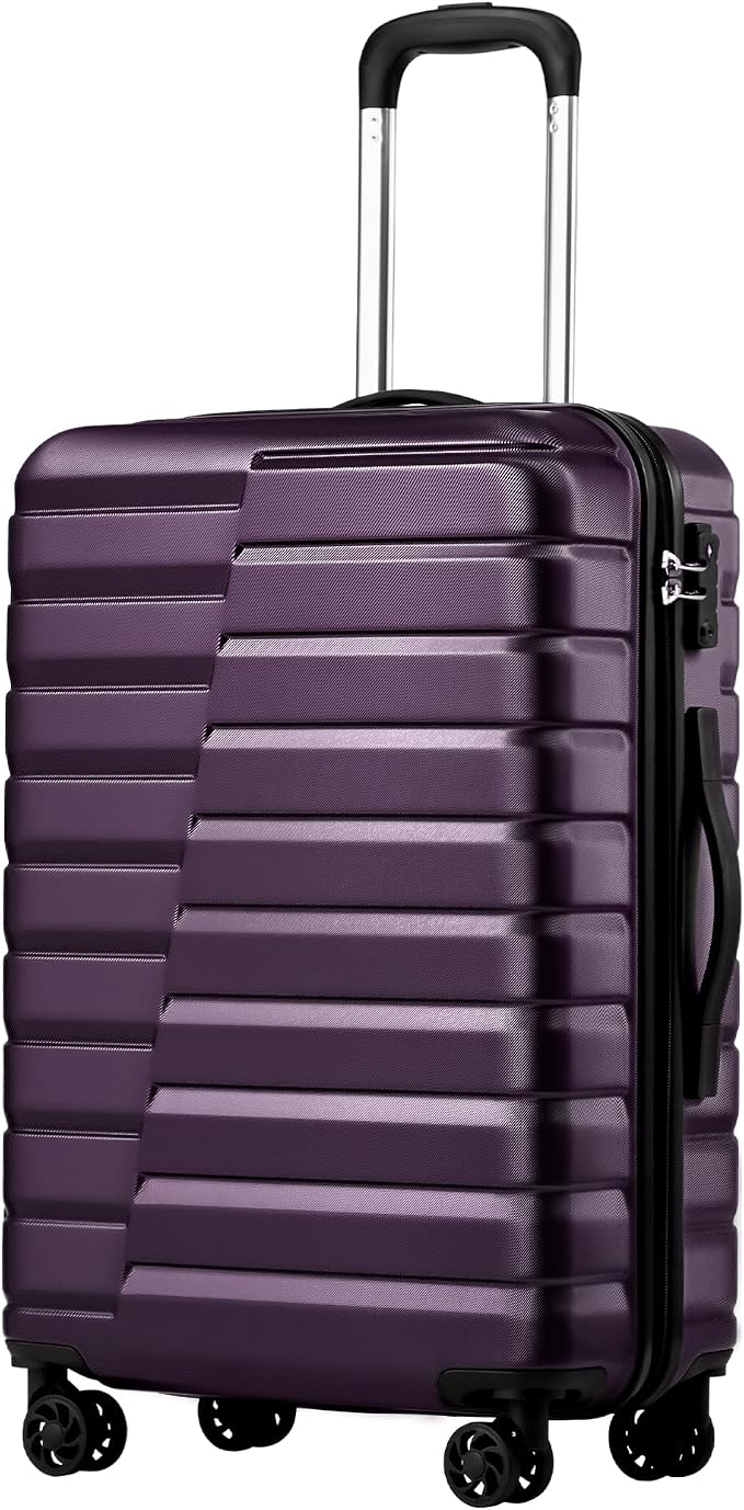 Coolife Medium Luggage Hardside Carry On by COOLIFE