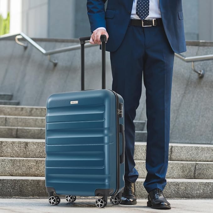 Merax Luggage Sets 6 Piece Hardshell ABS Suitcases - Image 9