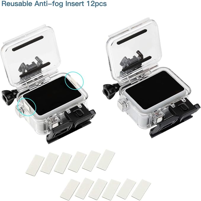 D&F Waterproof Housing Case for HERO7 White & Hero 7 Silver, 30M Underwater - Image 4