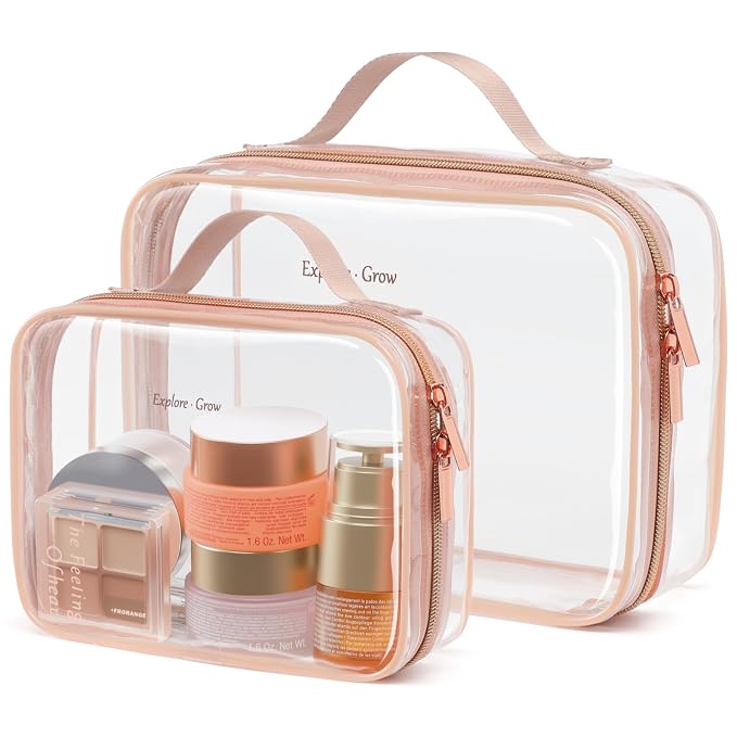 PACKISM Clear Makeup Bag by Packism