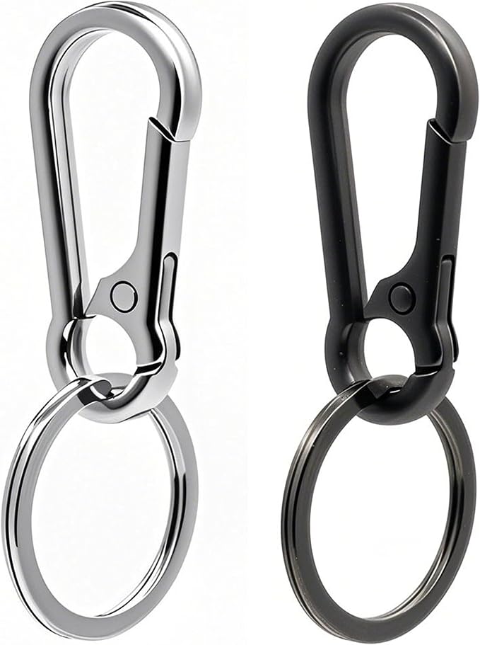 Keychain Keyring Set for Men Women Classic Metal Home Car Key Holder Organizer by Unknown