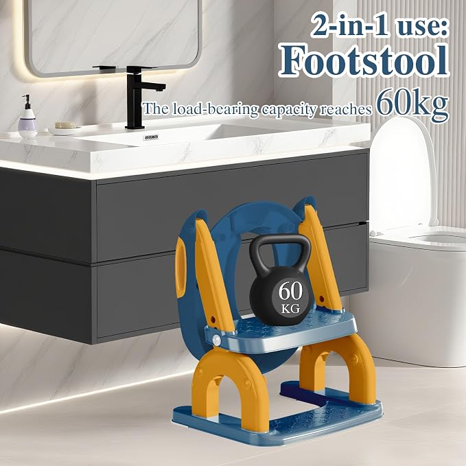 Potty Training Seat for Toddlers, Adjustable Height 2-in-1 Potty Training - Image 5