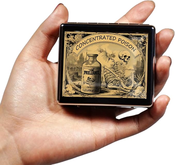 Silver Vintage Pill Box 7 Day Metal Pill Box - Image 2