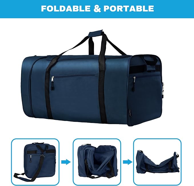 Finnhomy 100L Foldable Rolling Duffel Bag - Image 5