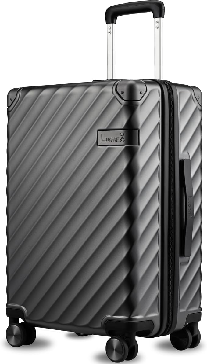 LUGGEX Luggage with Spinner Wheels, Polycarbonate Hard Shell Suitcase, Carry On by LuggeXLUGGAGE