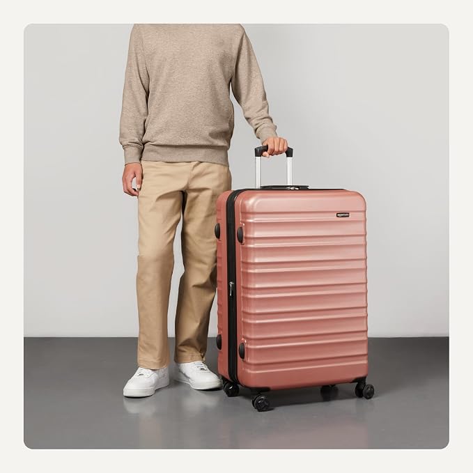 Amazon Basics 30" Hardside Large Checked Luggage, Hardshell Suitcase - Image 3