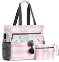 G4Free Beach Bag, Waterproof Sandproof Beach Tote Bag, Large Capacity Foldable by G4Free