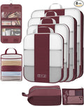 8 Set Compression Packing Cubes by OlarHike
