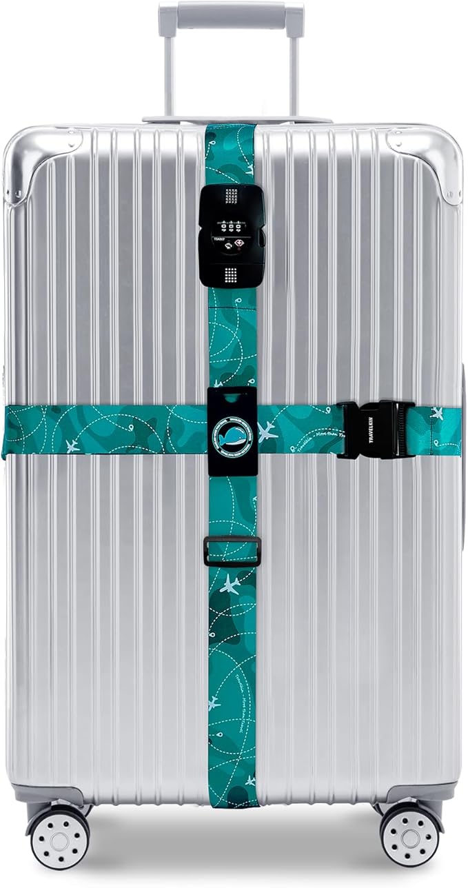 Travelkin Luggage Straps TSA Approved by MoreThanTravel