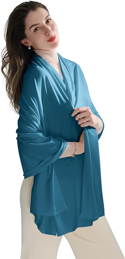 VENVSBEE Shawl Wraps for Women, Travel Scarf Soft Blanket Wrap Pashmina Travel by VENVSBEE