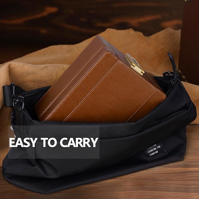 BISON DENIM Watch Box, 4 Watch Travel Case - Image 6