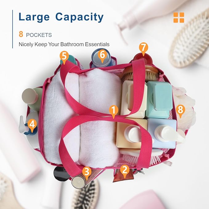 F-color Shower Caddy Portable - Image 4